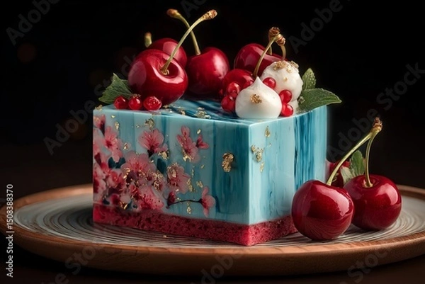 Obraz cherries in a basket
