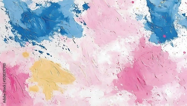 Fototapeta Abstract paint splatter art