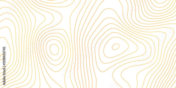 Obraz Topographic map background with geographic grid for hiking and mountain sport. modern design with white background and colorful wave line. topographic contour lines vector map seamless pattern vector.