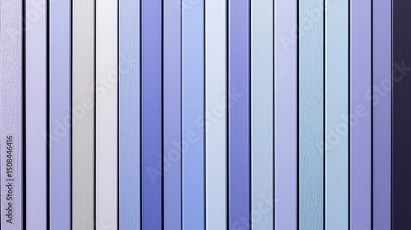 Obraz Vertical pastel blue and lavender wooden planks background