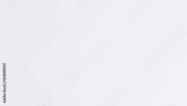 Obraz Thick, textured white watercolor paper background, tileable  Ideal for flat lay product photography,  art,  rustic
