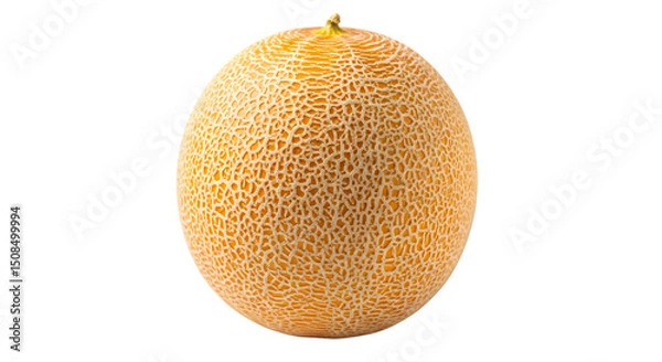 Fototapeta Honeydew Melon: A Guide to its Texture, Taste, and Uses with Transparent Background Images