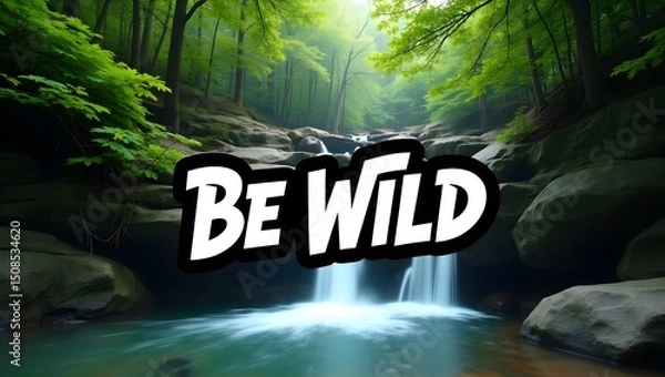 Obraz waterfall in thailand