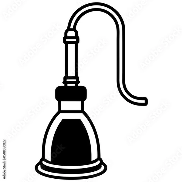 Fototapeta hand drawn lamp