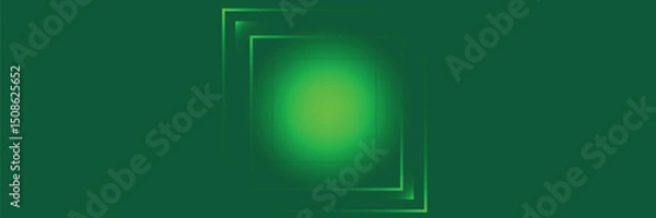 Fototapeta Clean natural green color gradation with pale tone paint on environmental friendly cardboard box blank paper texture background with space minimal style