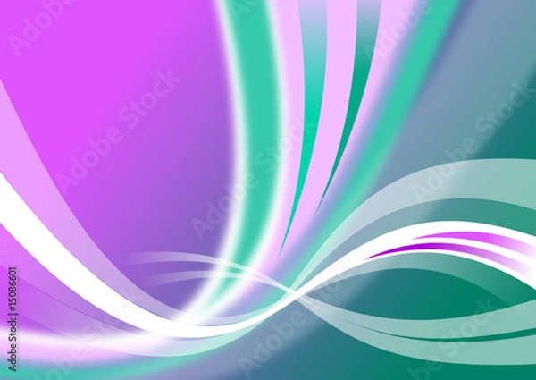 Obraz Wellen Design in Farbe