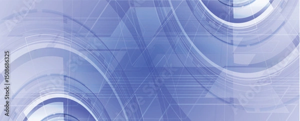 Fototapeta Abstract high digital technology and science background