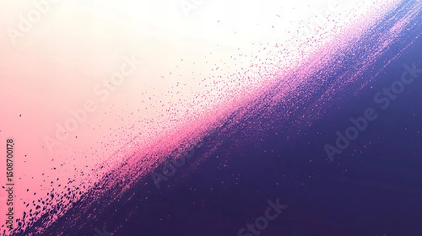 Obraz Colorful abstract compositions with geometric shapes, textures, and digital elements in vibrant pink, purple, blue, and yellow tones for creative design and artistic expression

