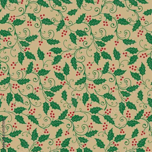 Obraz Holly Leaves 3