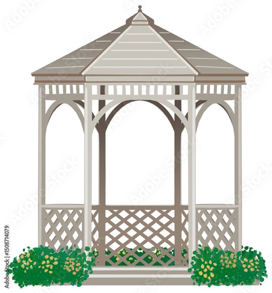 Obraz Garden Gazebo Pavilion