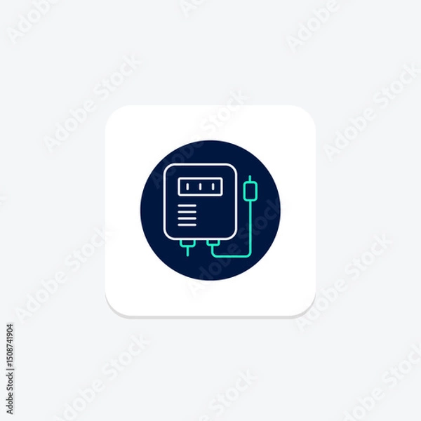 Fototapeta Inverter, vector, pixel perfect, illustrator file