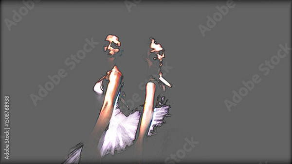 Fototapeta RGB Blur Shake Effects 10