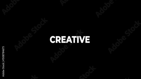 Obraz Creative Typography