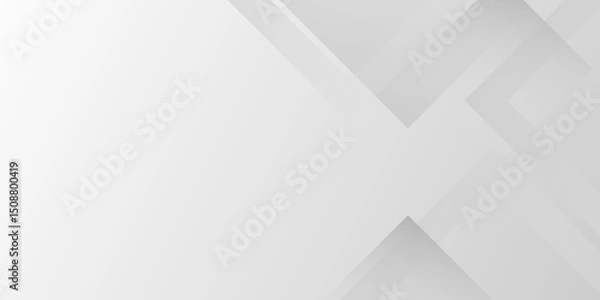 Fototapeta Abstract lines pattern technology on gray gradients background. Modern gray abstract vector long banner background. Vector illustration abstract graphic design banner pattern background template.	
