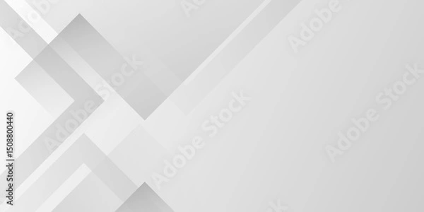 Fototapeta Abstract lines pattern technology on gray gradients background. Modern gray abstract vector long banner background. Vector illustration abstract graphic design banner pattern background template.	
