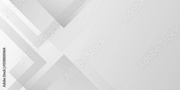 Obraz Abstract lines pattern technology on gray gradients background. Modern gray abstract vector long banner background. Vector illustration abstract graphic design banner pattern background template.	
