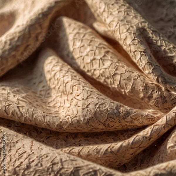 Fototapeta close up of a brown carpet