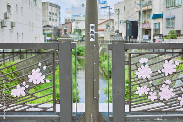 Obraz 【青森県弘前市】桜オブジェ