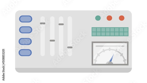 Obraz flat user interface