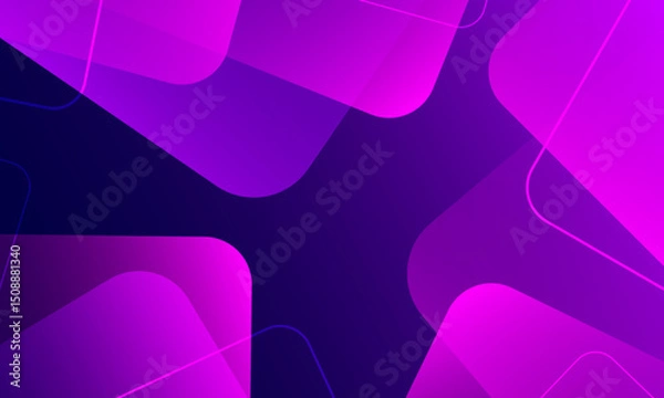 Fototapeta Abstract purple background with triangles. Eps10 vector