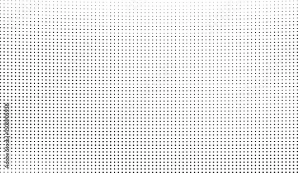 Obraz Abstract halftone wave dotted background. Futuristic twisted grunge pattern, dot, circles.  Vector modern optical pop art texture for posters, business cards, cover, labels mock-up, stickers layout