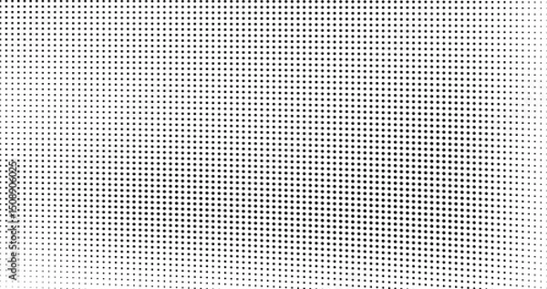 Obraz Abstract halftone wave dotted background. Futuristic twisted grunge pattern, dot, circles.  Vector modern optical pop art texture for posters, business cards, cover, labels mock-up, stickers layout