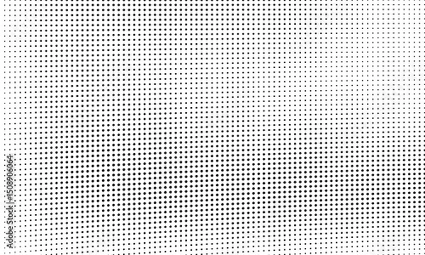 Obraz Abstract halftone wave dotted background. Futuristic twisted grunge pattern, dot, circles.  Vector modern optical pop art texture for posters, business cards, cover, labels mock-up, stickers layout