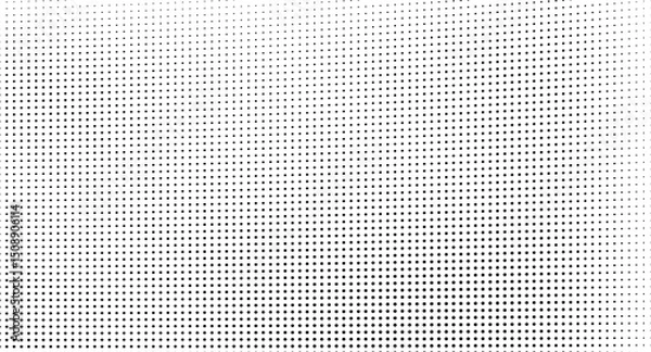 Obraz Abstract halftone wave dotted background. Futuristic twisted grunge pattern, dot, circles.  Vector modern optical pop art texture for posters, business cards, cover, labels mock-up, stickers layout