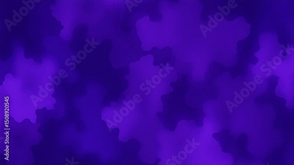 Obraz Deep purple organic forms background design seamless pattern