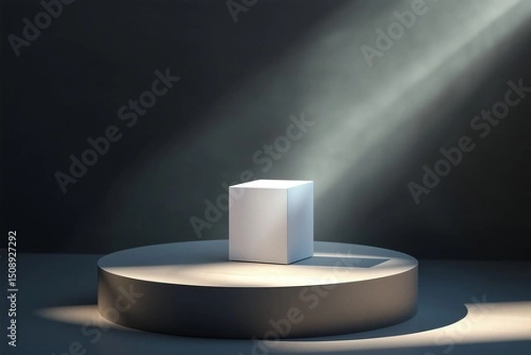 Fototapeta product box display by generative ai