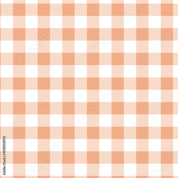 Obraz Pastel color gingham check seamless pattern design