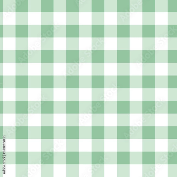 Obraz Pastel color gingham check seamless pattern design