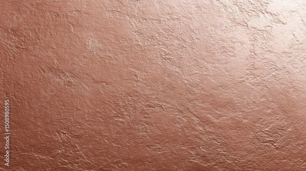 Obraz Closeup of shimmering rose gold foil surface with textured detail and soft lighting, elegant background for luxury designs with ample copy space