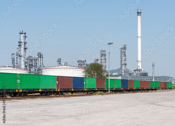 Obraz Container Freight Train