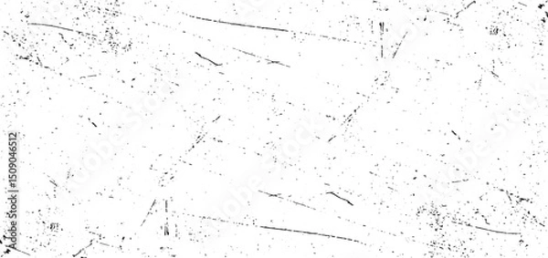 Obraz Scratched Grunge Urban Background Texture Vector. Dust Overlay Distress Grainy Grungy Effect. Distressed Backdrop Vector Illustration. Isolated Black on White Background. EPS 10.
