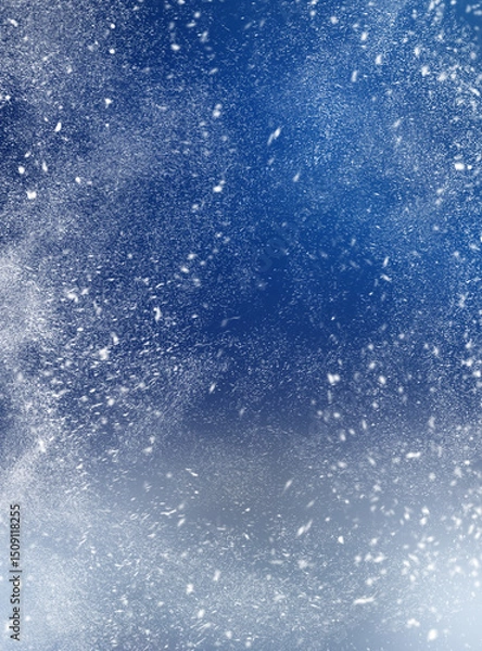 Obraz winter snow background