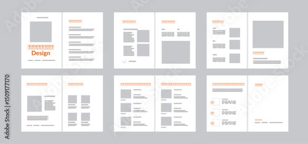 Obraz Business Brochure Design