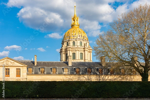 Fototapeta Les Invalides (National Residence of the Invalids) in Paris, France