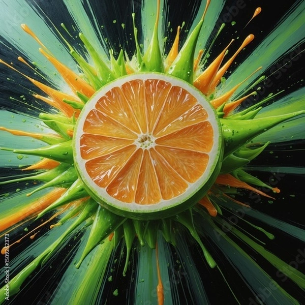 Obraz orange and lemon