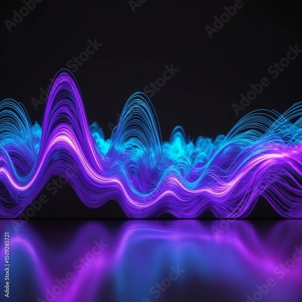 Obraz abstract blue background