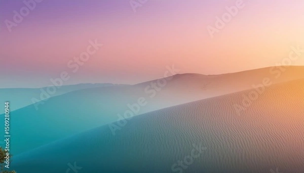 Fototapeta Blurry Abstract Gradient Texture with Grain for Design Projects