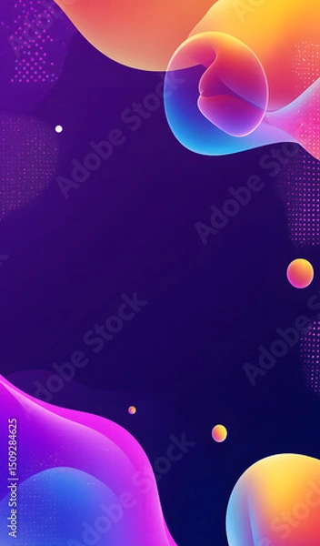 Obraz abstract blue background