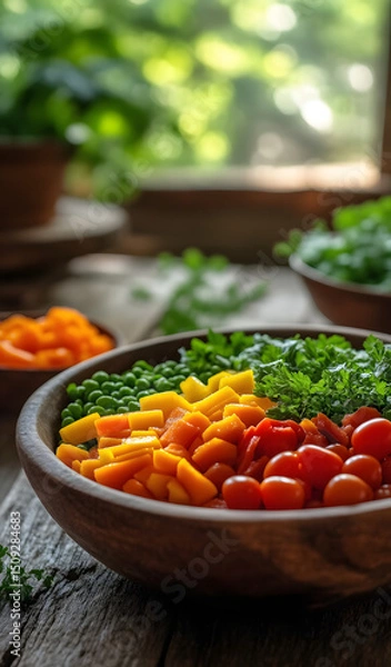 Obraz beans and vegetables