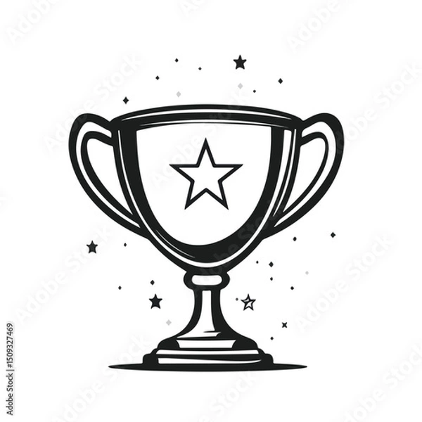 Obraz Professional and Editable Winner Icon Design Vector Illustration for Graphic Design Projects