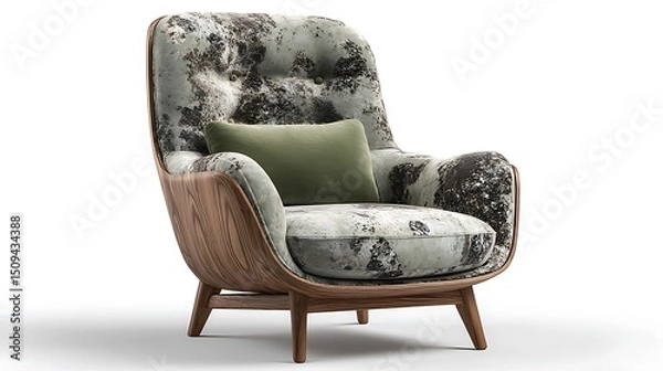 Obraz armchair isolated on white background