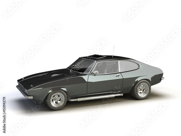 Fototapeta black car