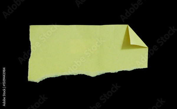 Fototapeta rip paper texture on black background