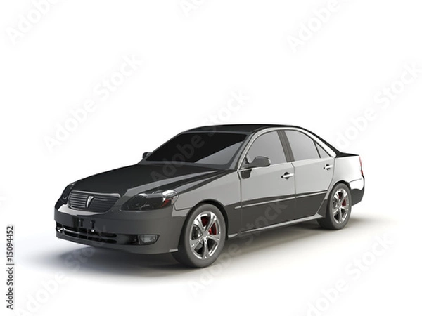 Obraz black car