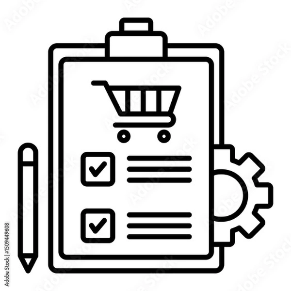 Obraz Order Management icon