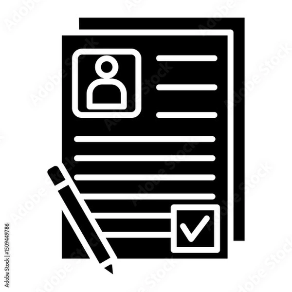 Obraz applicant icon